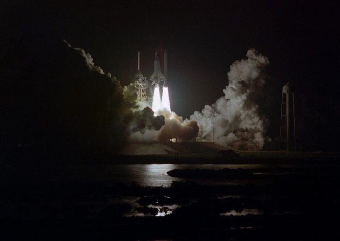 Challenger Shuttle Launch Mission Sts-8